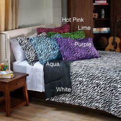Zebra 3-piece King-size Mini Comforter Set