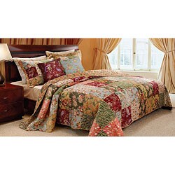 Antique Chic 5-piece Full/ Queen-size Quilt Set