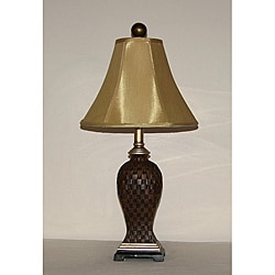 Indoor 1-light Woven Reed Lamp