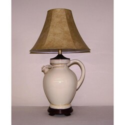 Ceramic Off-white Table Lamp