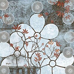Evelia Sowash 'Haute Stuff Blue II' Gallery-wrapped Canvas Art