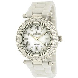 Le Chateau Women's White 'Persida LC' Ceramic Watch