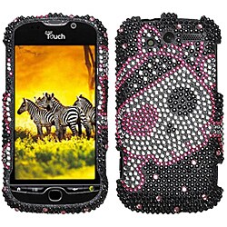 HTC myTouch 4G Cute Pirate Rhinestone Case