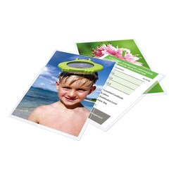 Driver's License Size 7-mm Heat Sealed Laminating Pouch Film 100-pc Package