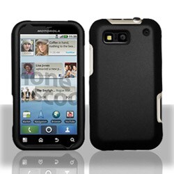 Motorola DEFY Black Protector Case