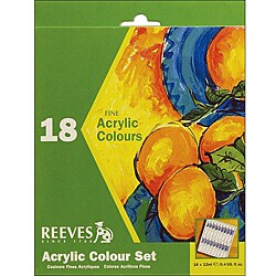 Reeves 18-piece Acrylic Paint Set