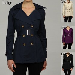 MICHAEL Michael Kors Women's Belted Trench Coat
