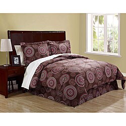 Dotomatic 8-piece Microfiber Bed in a Bag with Sheet Set