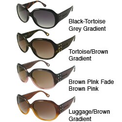 Michael Michael Kors Women's M2734S Astor Stud Rectangular Sunglasses