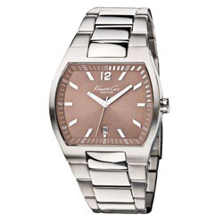 Kenneth Cole Men's Stainless Steel Brown Dial Watch