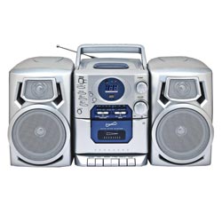 Supersonic SC-803 MP3/CD Player/ Cassette Recorder/ AM/FM Radio/ USB Input