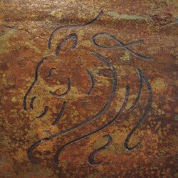 Hand-carved Stone Equestrian Art for the Horse Lover Stylized Abstract Wallhanging