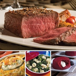 The Omaha Steaks Top Choice Dinner Collection