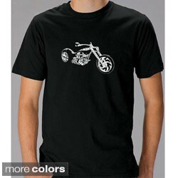 Los Angeles Pop Art Men's 'Motorcycle' Shirt