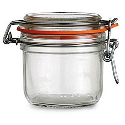 Le Parfait Canning 4.5-oz Jars with Gasket (Pack of 6)