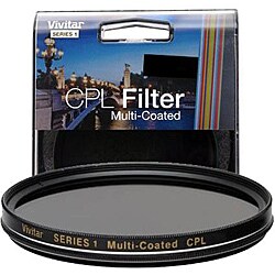 Vivitar 55mm Multicoated Circular Polarizer Filter