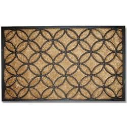 Tuff Brush Circles Door Mat (1'6 x 2'6)