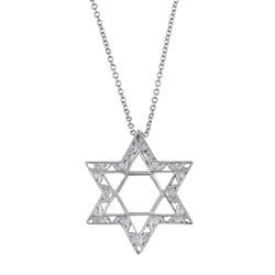 Tacori 18k White Gold 1/6ct TDW Diamond Necklace (G-H, VS1-VS2)