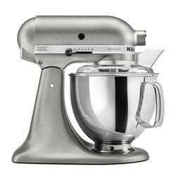 KitchenAid RRK150CU Contour Silver 5-quart Artisan Stand Mixer (Refurbished)