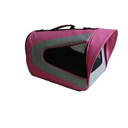Pet Life Large Pink Mesh Carrier 