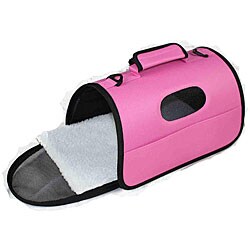 Zippered Medium Pink Mesh Carrier 