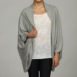 Vivienne Vivienne Tam Women's Grey Open Front Cardigan