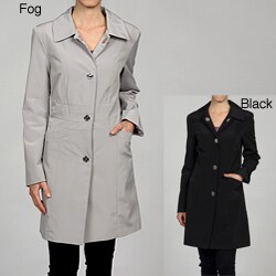 Anne Klein Women's Turn-key Pleated Waist Coat