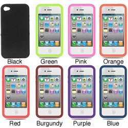 Verizon iPhone 4 Premium Silicone Skin Protective Case