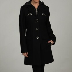 Betsey Johnson Women's Wool-blend Single-breasted Coat