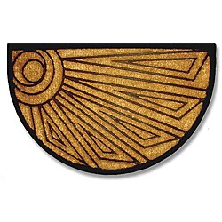 Tuff Brush Geometric Door Mat (2' x 3')