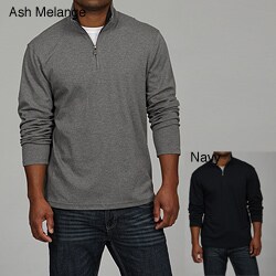 MICHAEL Michael Kors Men's 1/4 Zip-detail Sweater FINAL SALE
