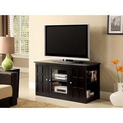 Woodwind Black Wood TV Console