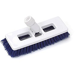 Tolco Blue and White Swivel Floor Brushes (Pack of 12)