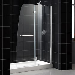 DreamLine Aqua 48x72-inch Clear Glass and Chrome Shower Door