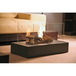 Free Standing Portable Bio-ethanol Fuel Fireplace