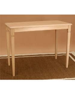 Breakfast  Table on Amboise Whitewash Breakfast Bar Table   Overstock Com