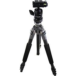 Polaroid 65-inch Pro Carbon Fiber Tripod/ Removeable Ballhead/ Carrying Case 
