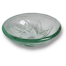 Ratana Modern Tempered Glass Vessel Bathroom Sink