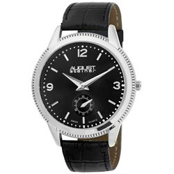 August Steiner Men's Swiss Quartz Strap Watch