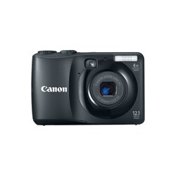 Canon PowerShot A1200 12.1MP Black Digital Camera