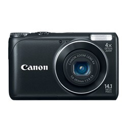 Canon PowerShot A2200 14.1MP Black Digital Camera