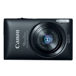 Canon PowerShot ELPH 300HS 12.1 MP Black Digital Camera