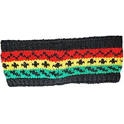 Wool Hand-knit Rasta Headband (Nepal)