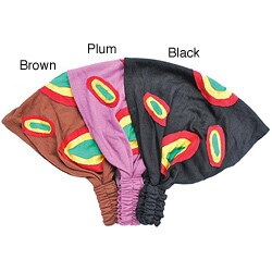 Viscose Rasta Patches Headband (Nepal)