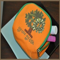Grow Green Cotton Cosmetic Clutch (India)
