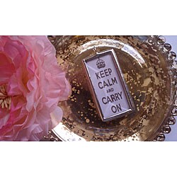 Anna & Rose 'Keep Calm and Carry On' Necklace
