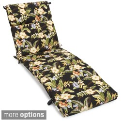 All-weather Three-section Outdoor Chaise Lounge Cushion