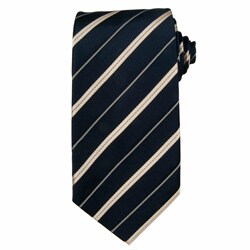 Etro Milano Men's Silk Navy Striped Tie