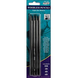 Pro Art Woodless Pencils Set (Set of 4) 