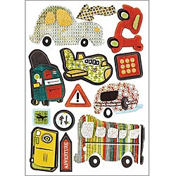 Wander Pops Layered Cardstock Stickers 